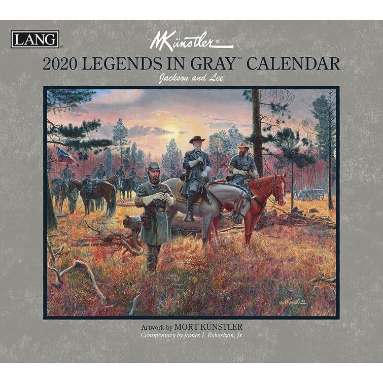 the-lang-legends-in-gray-calendar-jackson-and-lee-by-mort-kunstler